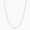 Silver Plated Delicate Chain Necklace