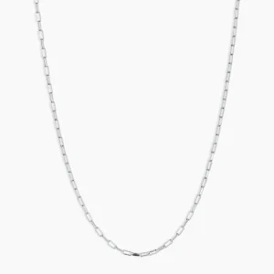 Silver Plated Delicate Chain Necklace